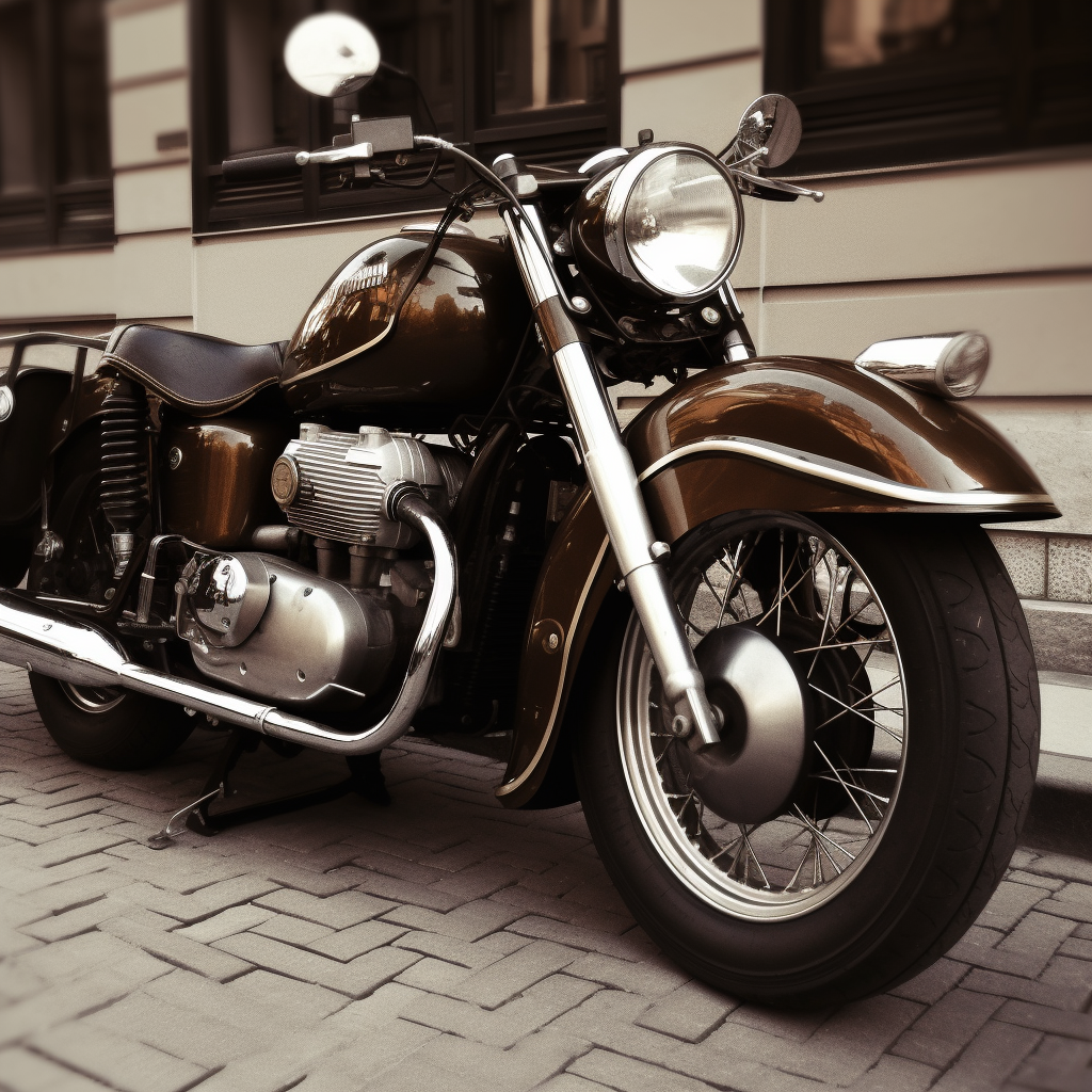 Vintage Motorcycle R Design Interiors