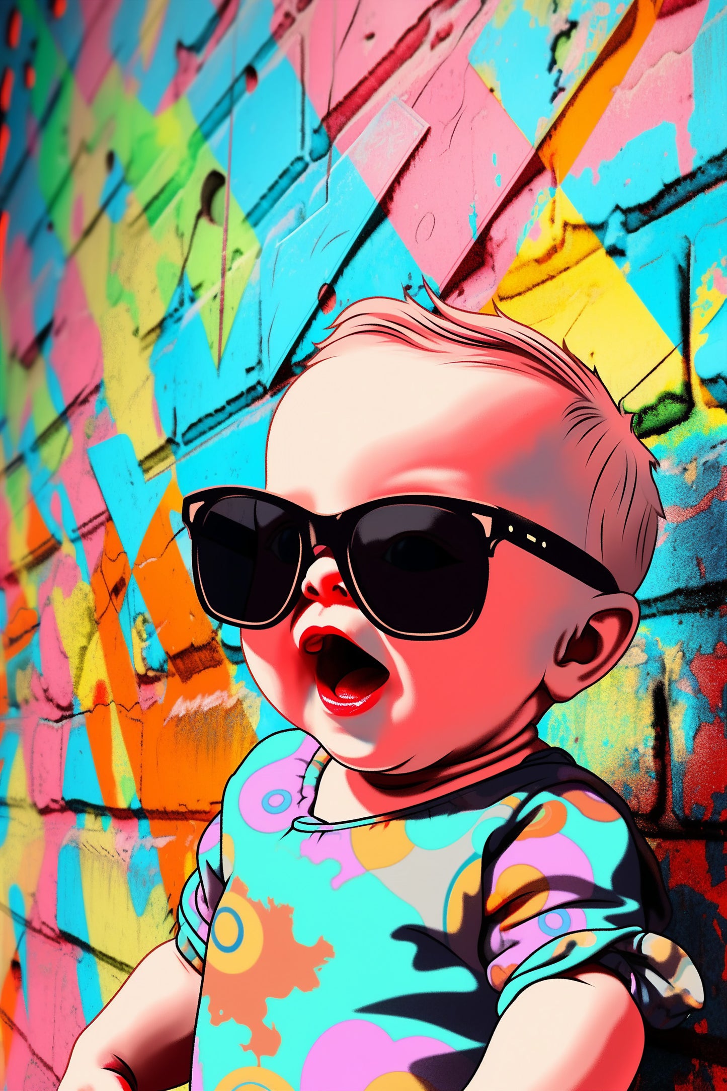 2. Cool sun glasses baby