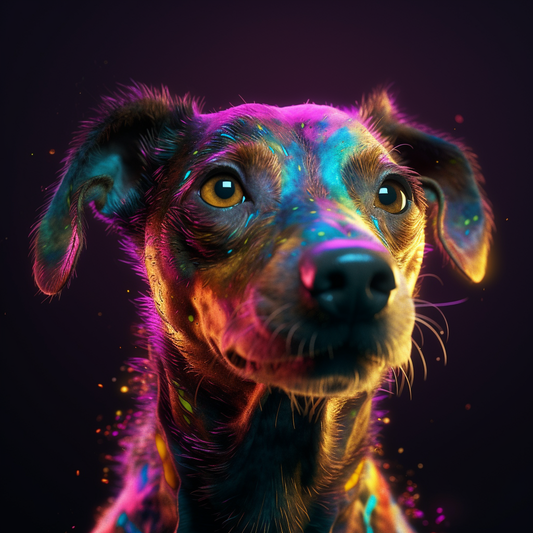 Happy dog