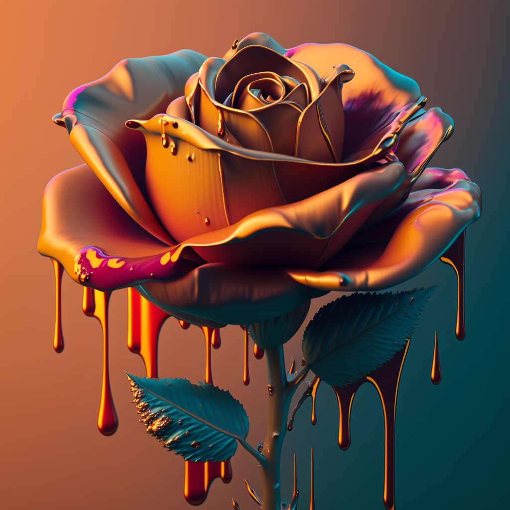 Flowing Rose