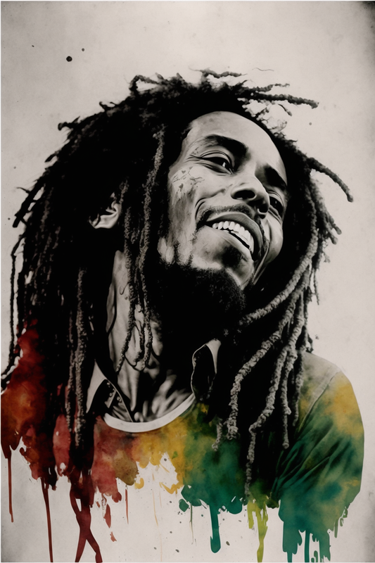 Bob Marley portrait