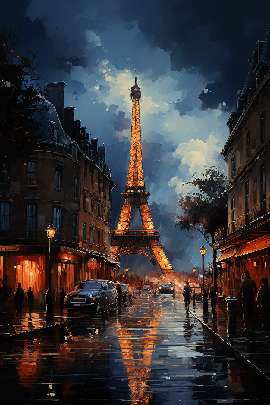 Paris by night
